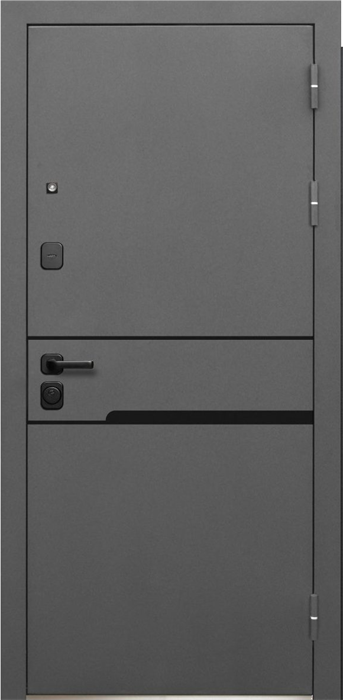 Дверь Luxor Классика сатин графит 2329