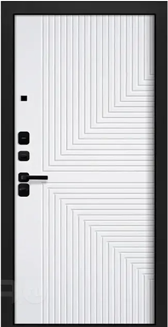 10 см 2МДФ Орех гварнери / Эмалит белый 2412