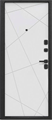 Дверь МДФ/МДФ Черный кварц 2203